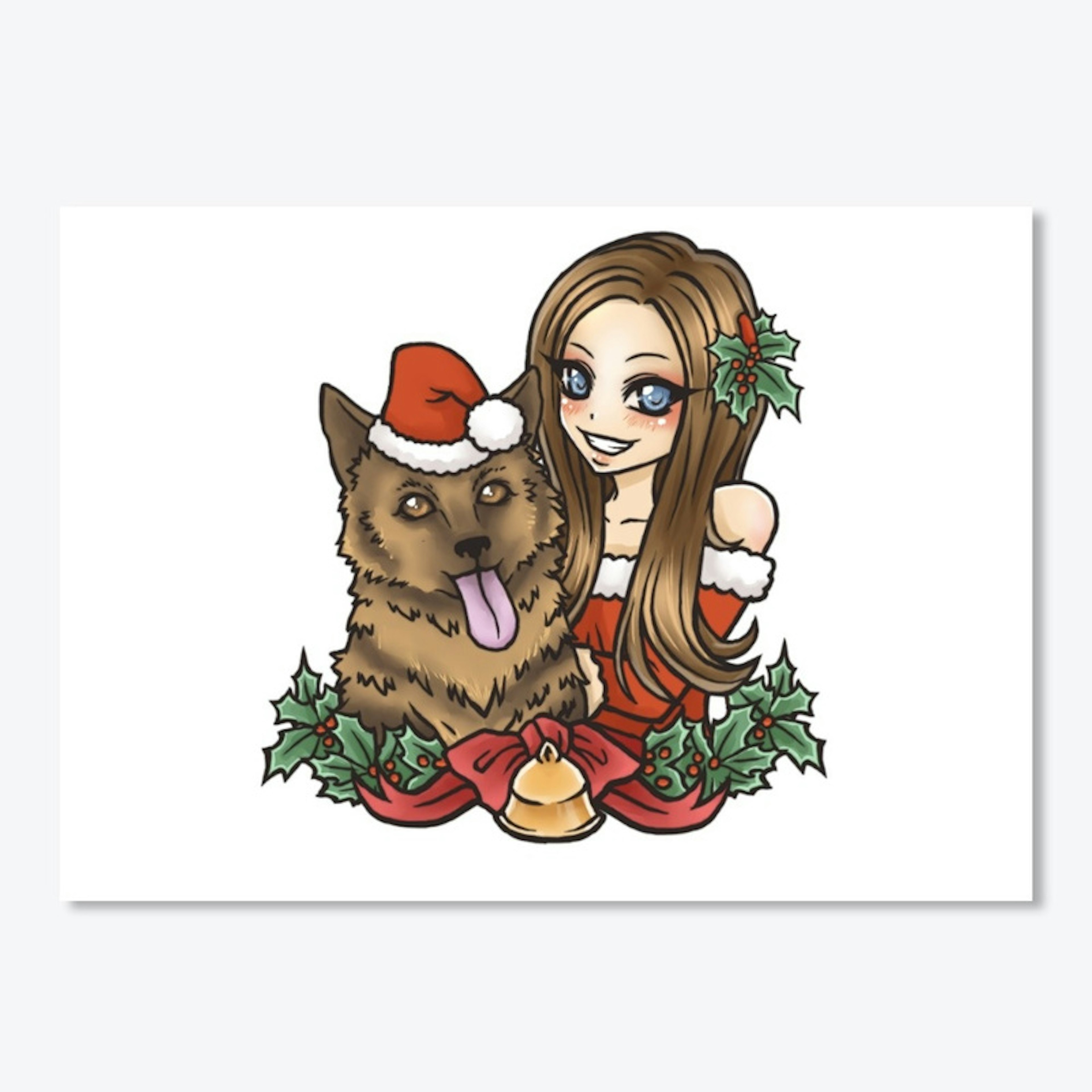 Suzy & Finn Christmas Sticker