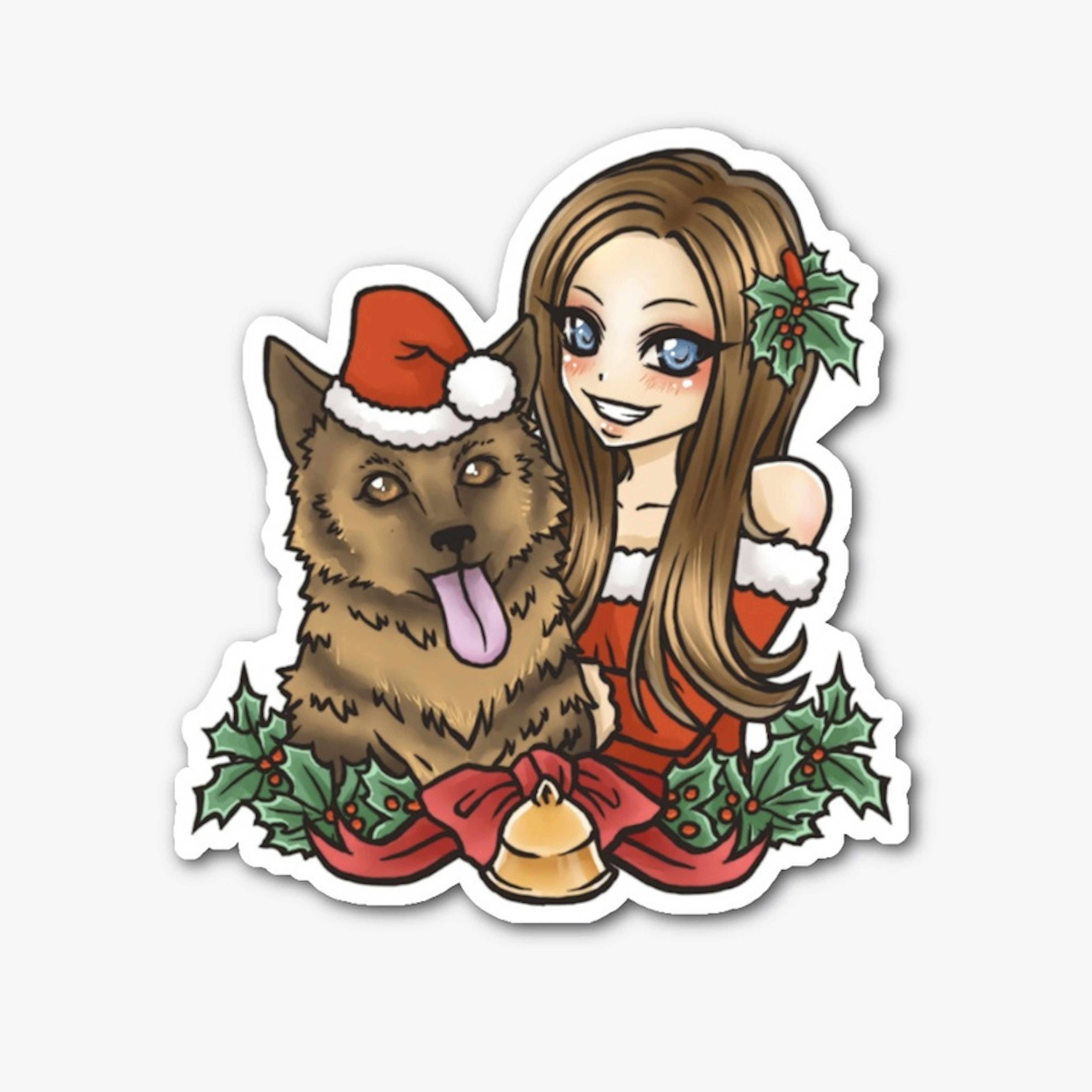 Suzy & Finn Christmas Sticker